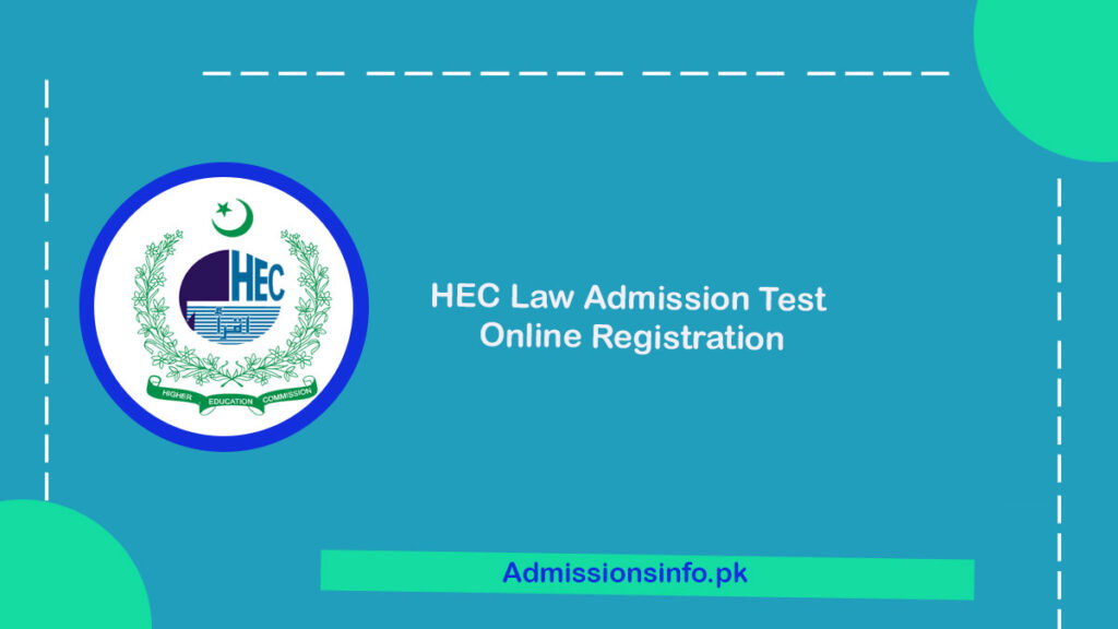 HEC Law Admission Test Online Registration