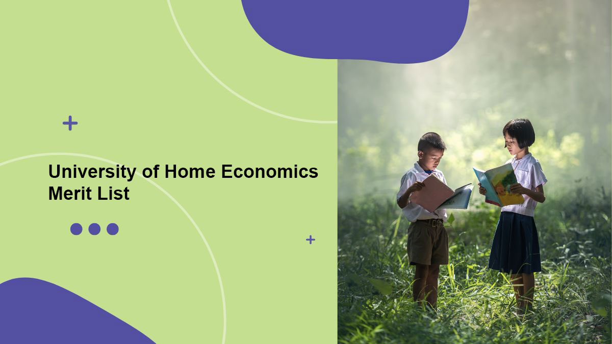 University of Home Economics Merit List