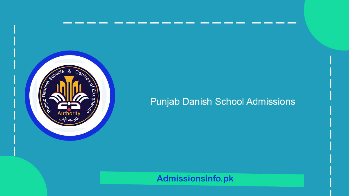 Punjab Danish School Admissions