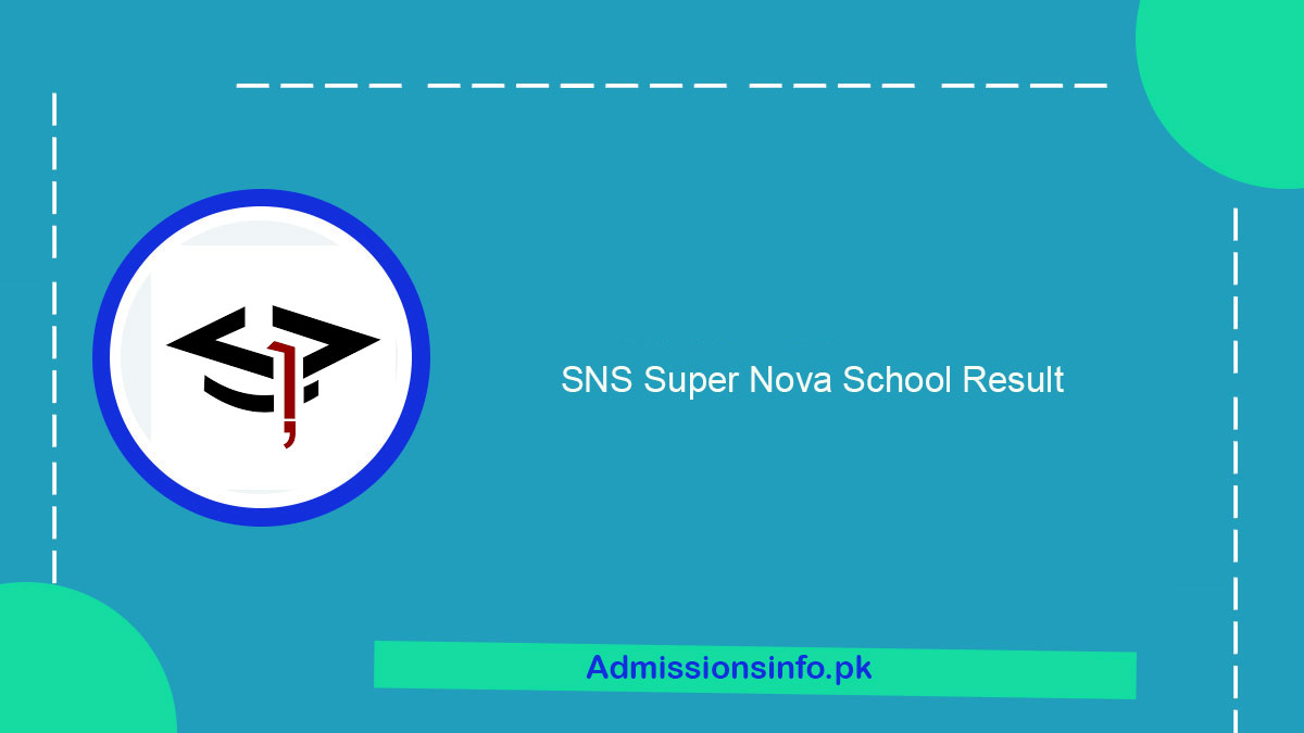 SNS Super Nova School Result